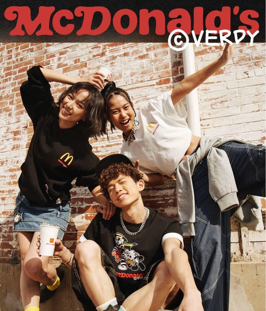 XL  VERDY McDonald マクドナルド  Tee VICK 海外限定