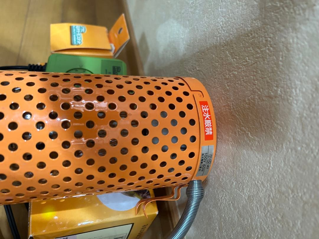アサヒ ペットヒーター100W & 電子サーモスタット