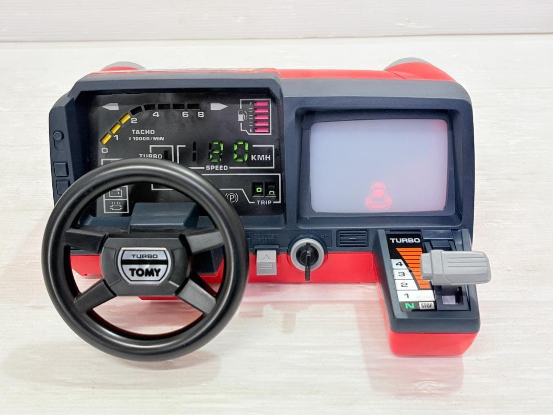 TOMY トミー NEW ドライビングターボ 当時物 昭和レトロ①