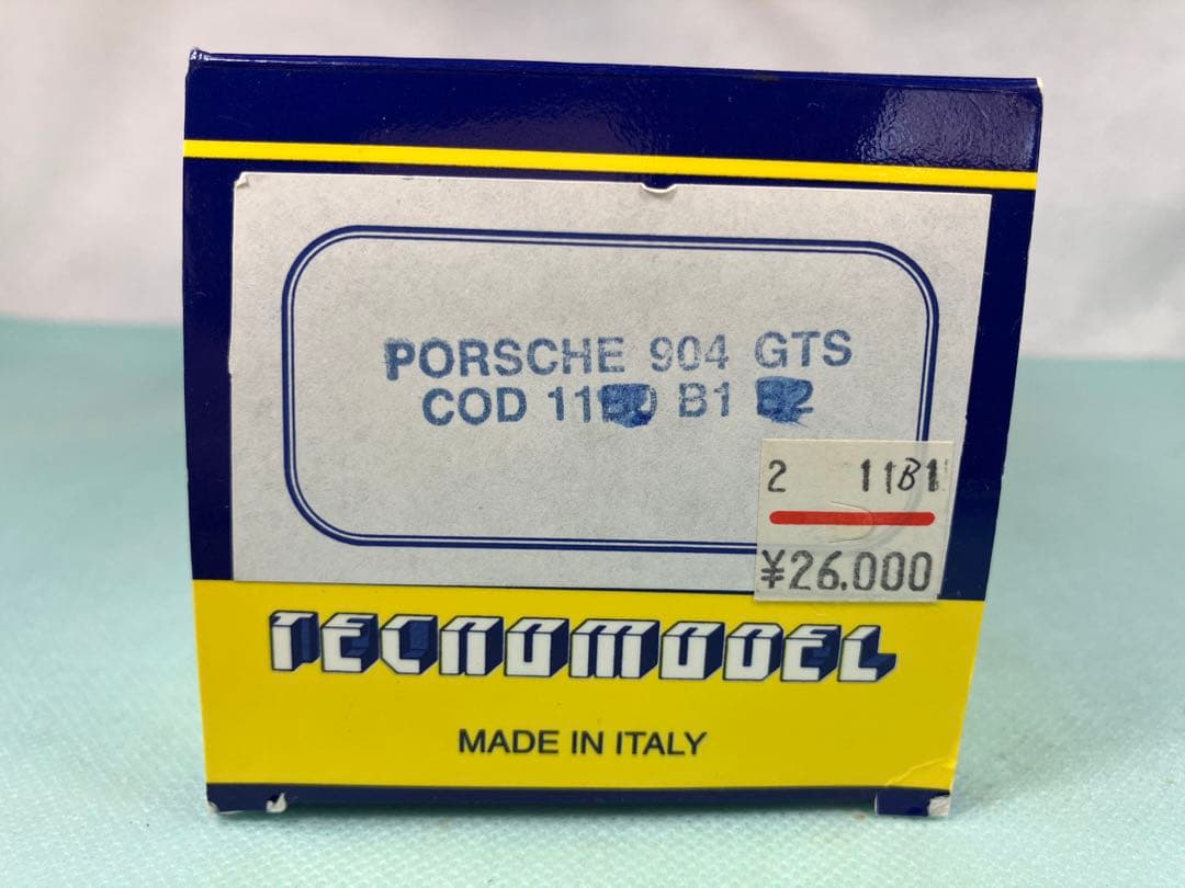 tecno model ポルシェ　９０４ＧＴＳ　１９６４年ル・マン　No.３４