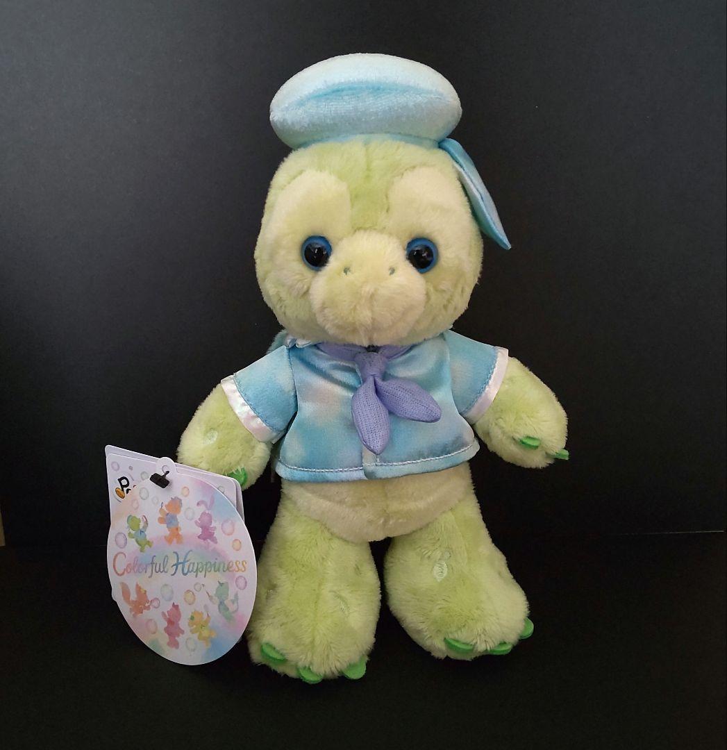 オルメル　ポージープラッシー　バケパ　カラフルハピネス　ダッフィー20周年袋付