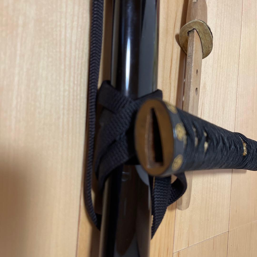 【GW期間特別価格】拵: 打刀拵　縁頭:葵紋　目貫葵紋　拵え