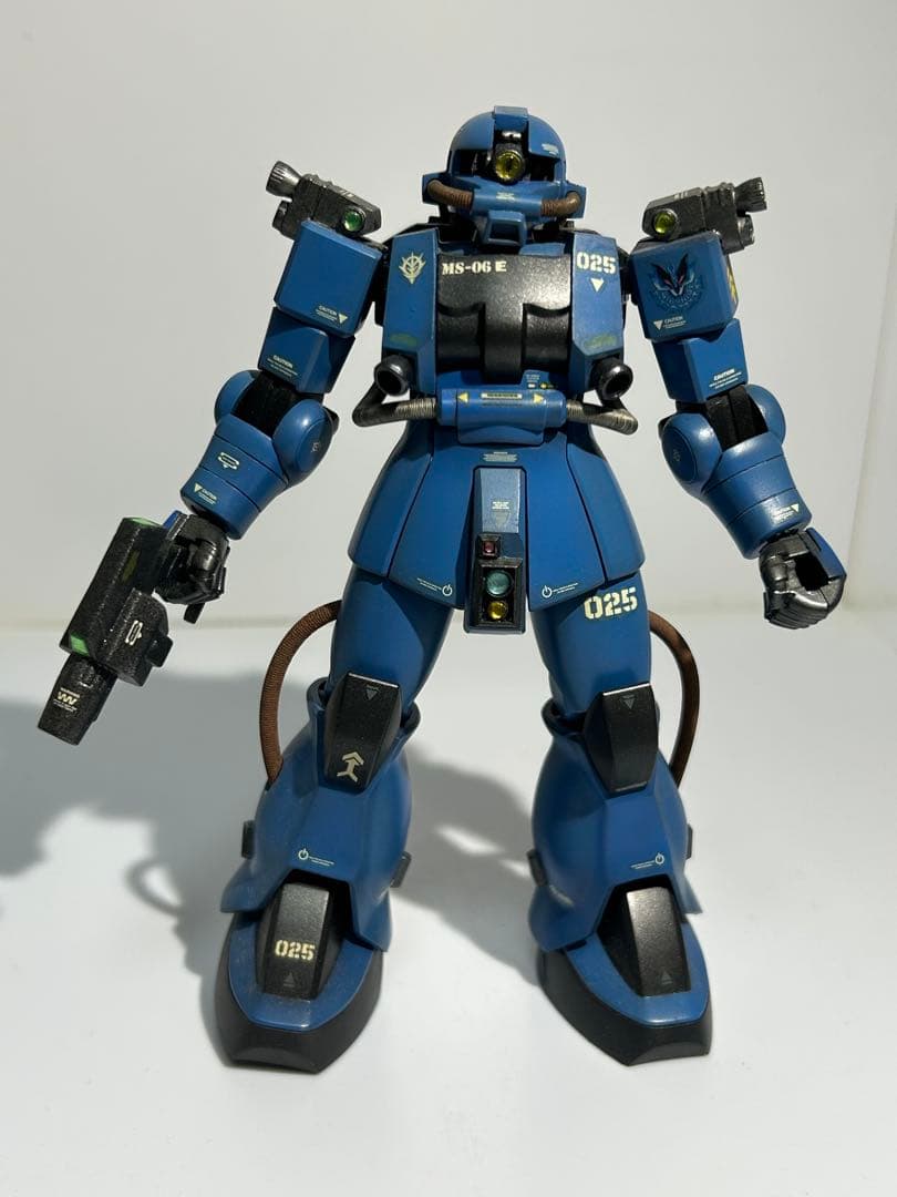 プラモデル　ガンプラ　組立済　旧 1/144 強行偵察型　全塗装　改修　完成品