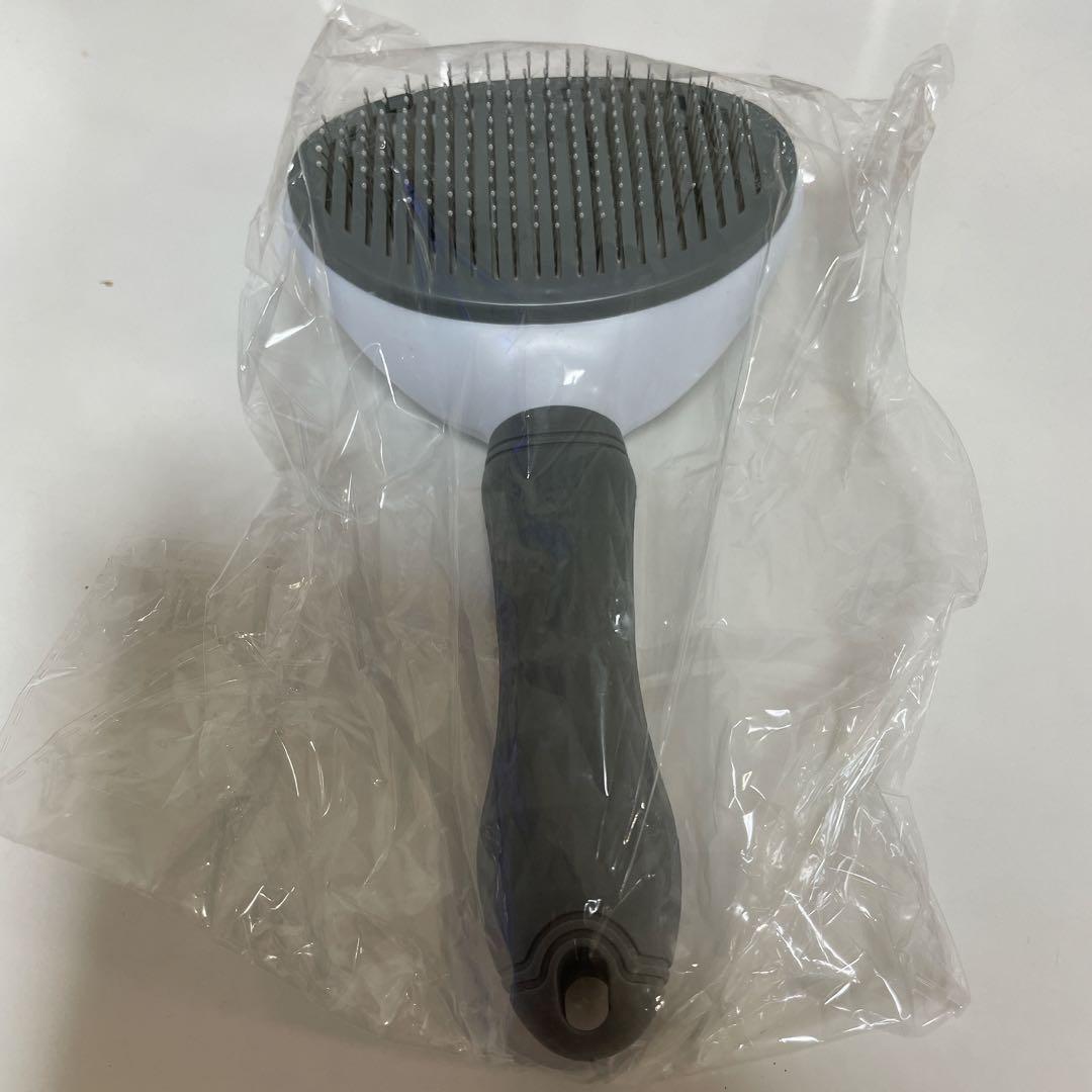 ペットスリッカーブラシ 短毛 中長毛 長毛 犬 猫用 深くブラッシング