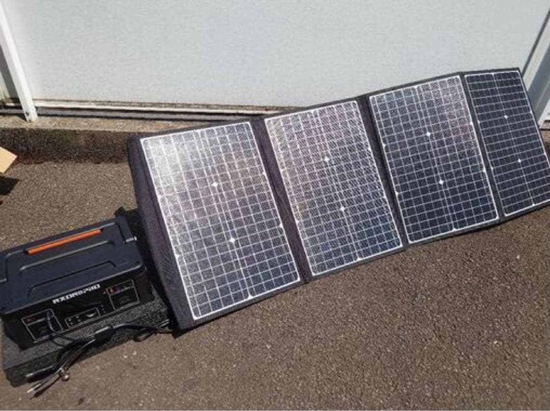 ☆ポータブル電源 NXONEPRO＆ソーラーパネル PAXCESS 2点セット