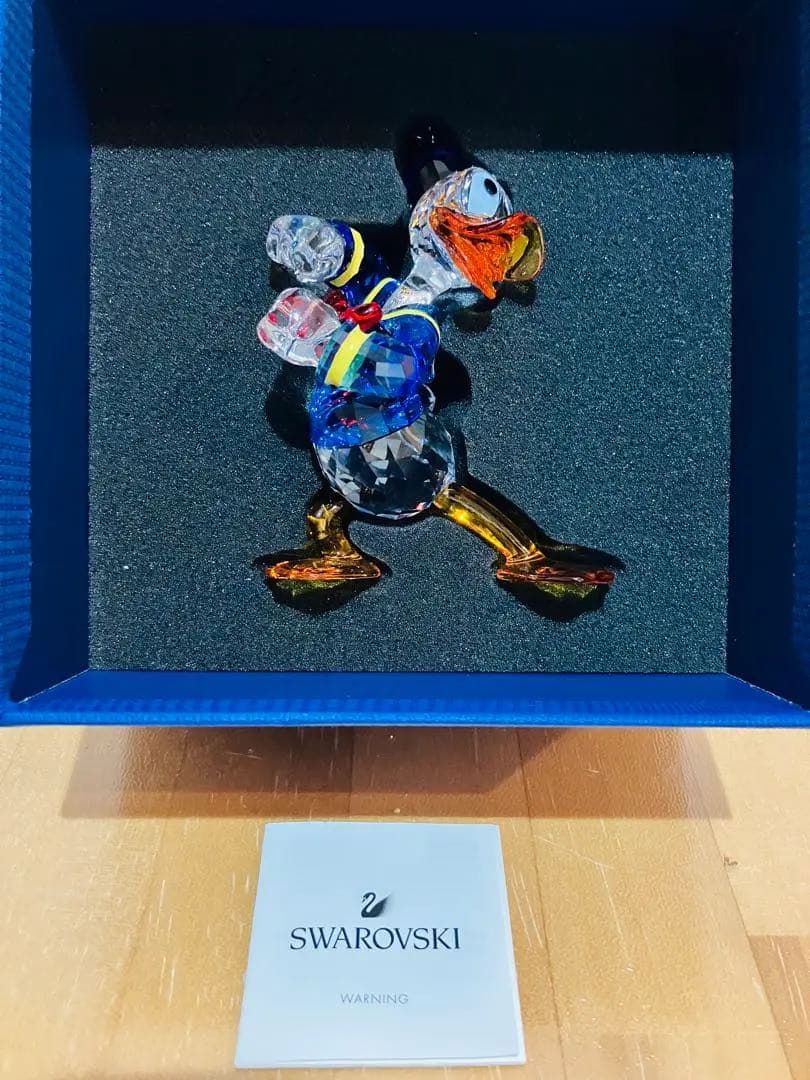 希少 廃盤品 スワロフスキー ディズニー ドナルド 5063676