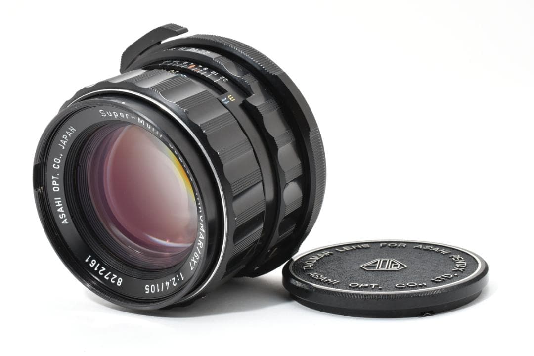 ★極上品★ PENTAX 6x7 105mm F2.4 中判 単焦点レンズ
