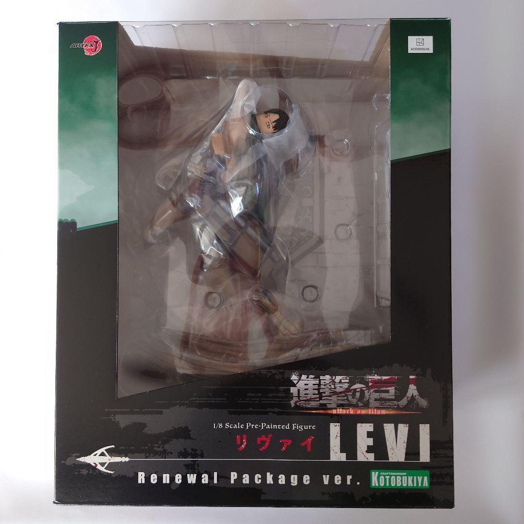 コトブキヤ　フィギュア　ARTFX J リヴァイ リニューアルパッケージver.