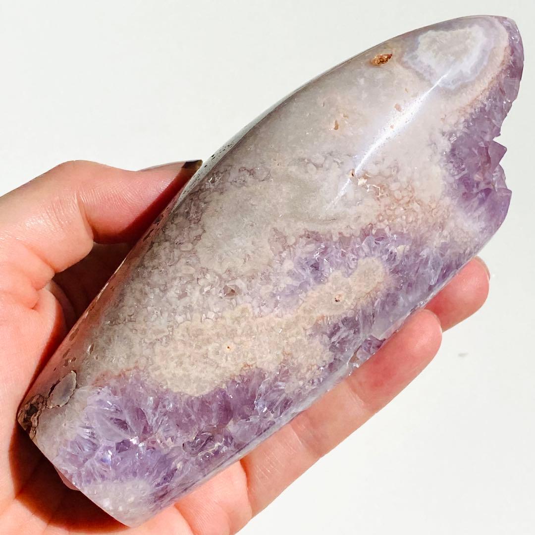 ★★★破格 最終特価【 ピンクアメジスト トーチ型 ドーム 約500g 】