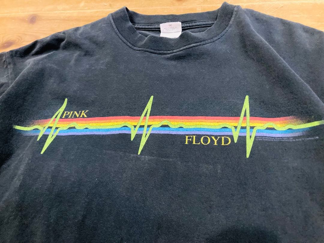 Tシャツ 古着 90s anvil アンビル Pink Floyd 狂気 レア