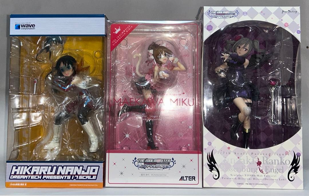 アイドルマスター　シンデレラガールズ　フィギュア　南条光　神崎蘭子　前川みく