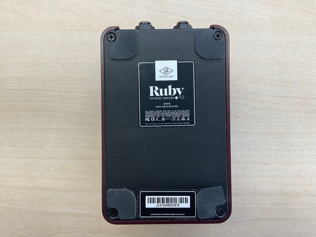 ギター UAFX - Ruby 63 Top Boost Amplifier -