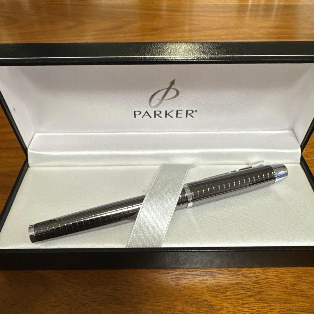 値下げ Parker 万年筆 シルバー 新品未使用