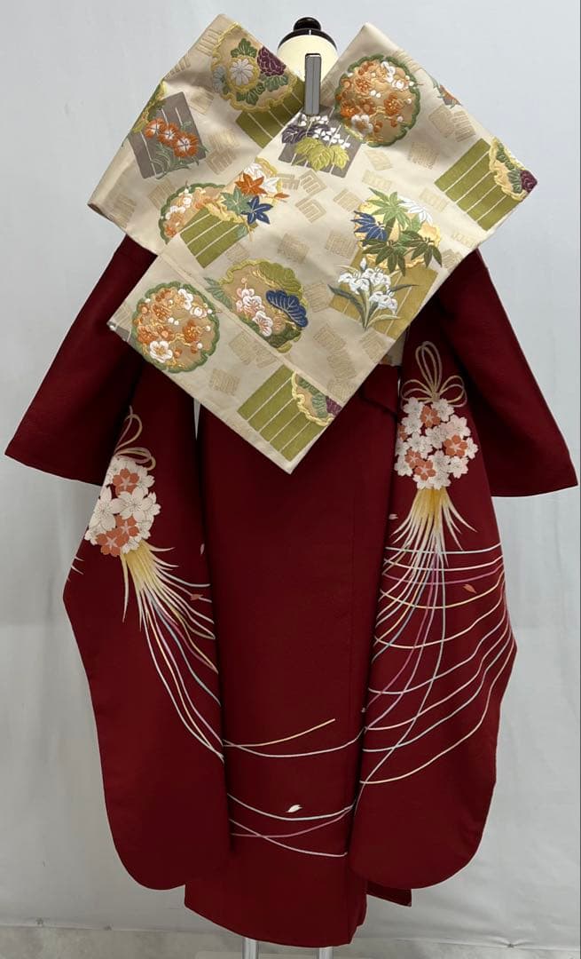 パーティー　成人式　振り袖　フルセット　長襦袢付　金彩加工　530