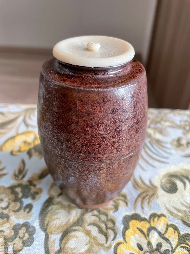 肩衝茶入　大名物槍の鞘　写　笹田仁史