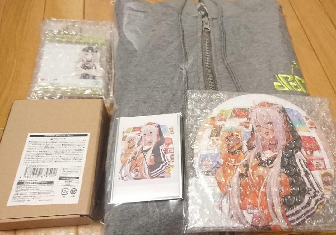 獅白ぼたん ししろんと行く 47都道府県ラーメンツアーグッズ フルセット