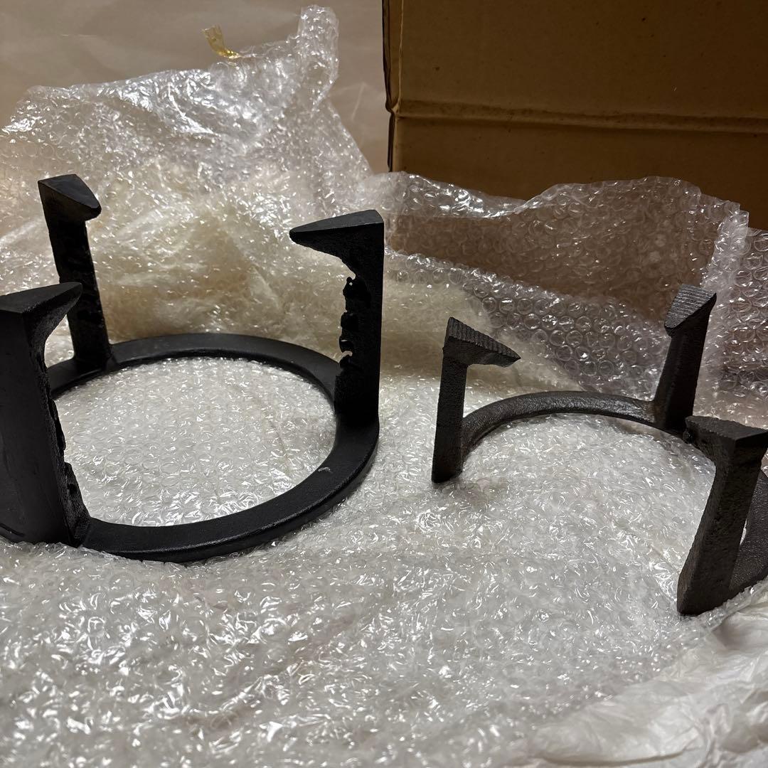 茶道具の五徳（ごとく）2サイズ