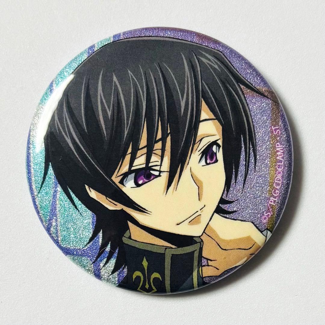 コードギアス 生徒会報HOPE! ルルーシュ グリッター 缶バッジ I