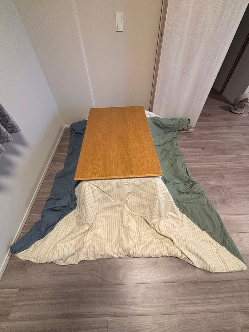 響【unico】METTEこたつテーブル&KOLKIこたつ掛け布団セット