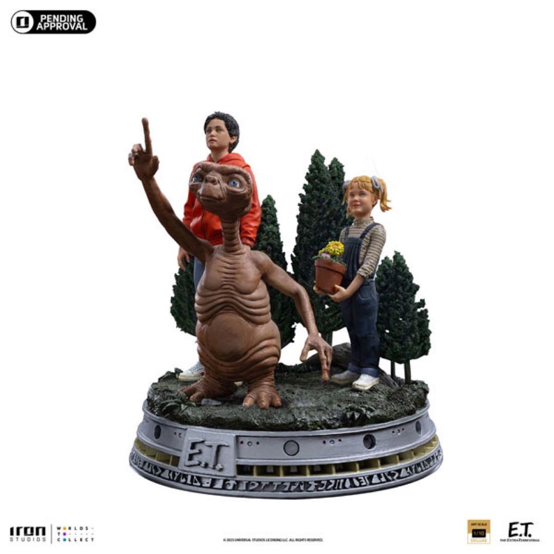 【最終値下げ】『E.T.』1/10 E.T.＆エリオット＆ガーティ