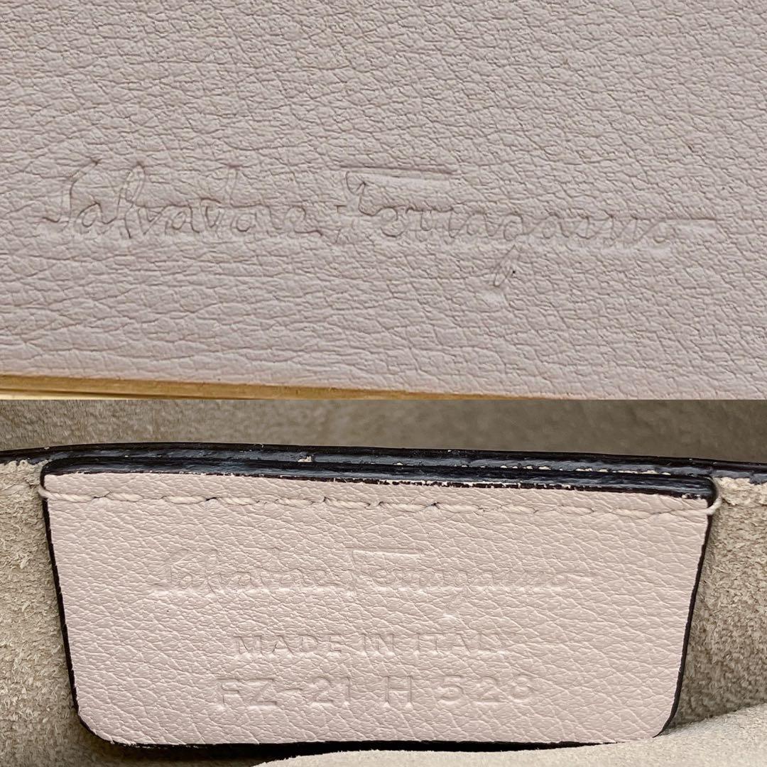 【Salvatore Ferragamo】マーゴット　2wayハンドバッグ