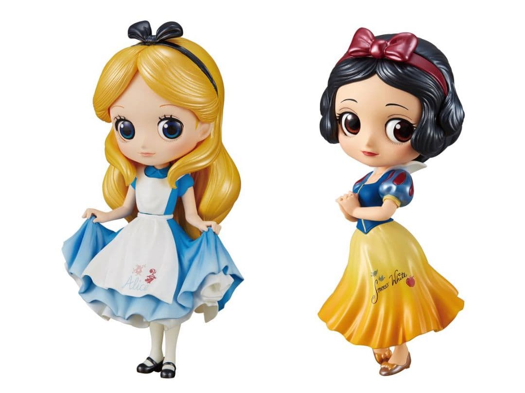 Qposket ベル アリス 白雪姫 アリエル シンデレラ ラプンツェル