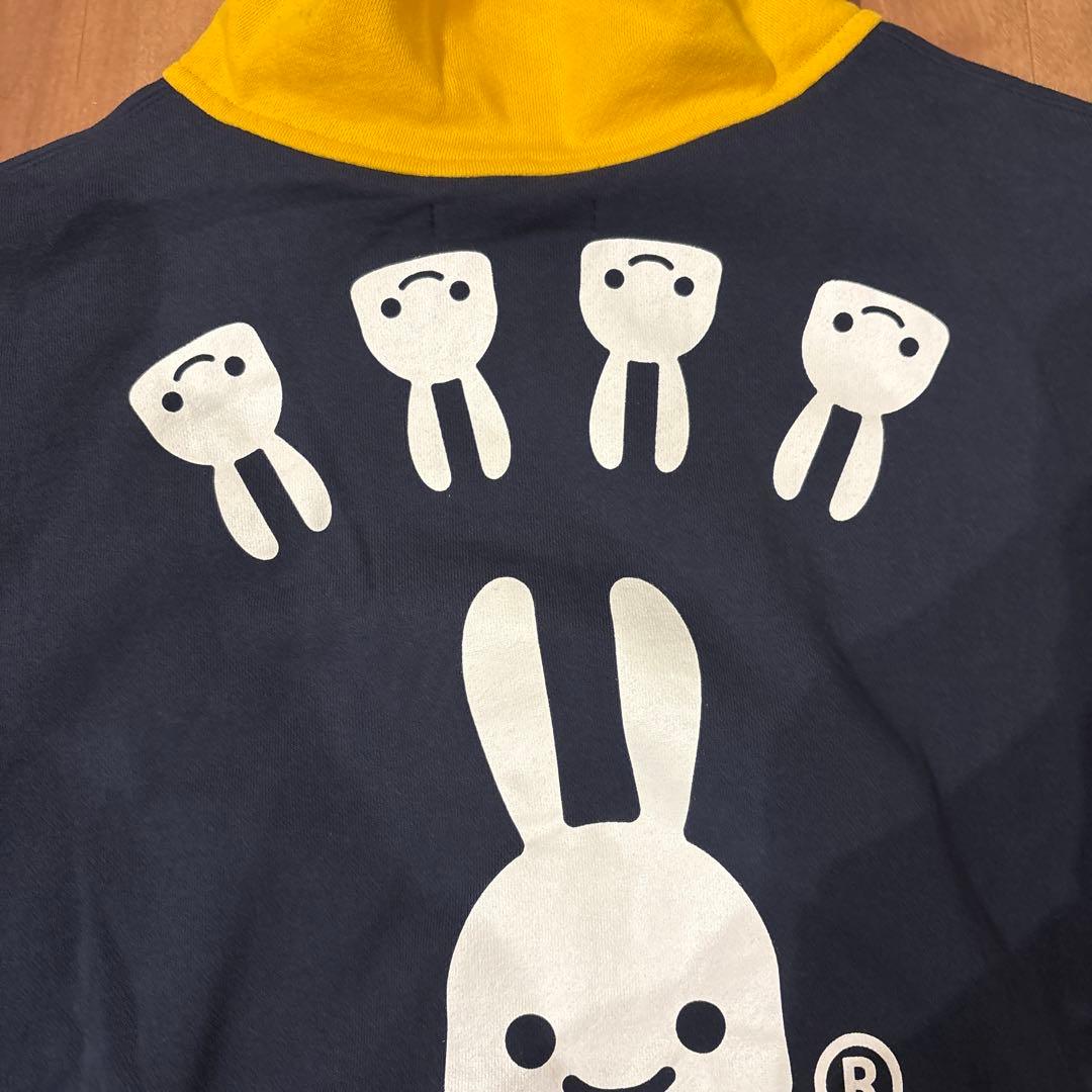 タグ付き　cune 後付パーカー　後付けパーカー