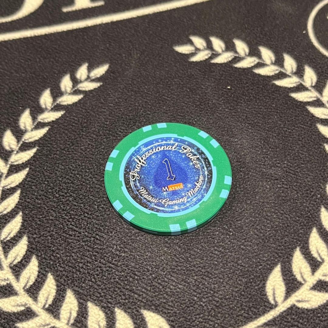 06 MGM社正規品 カジノチップ 100枚 ポーカーチップ バカラ H26年