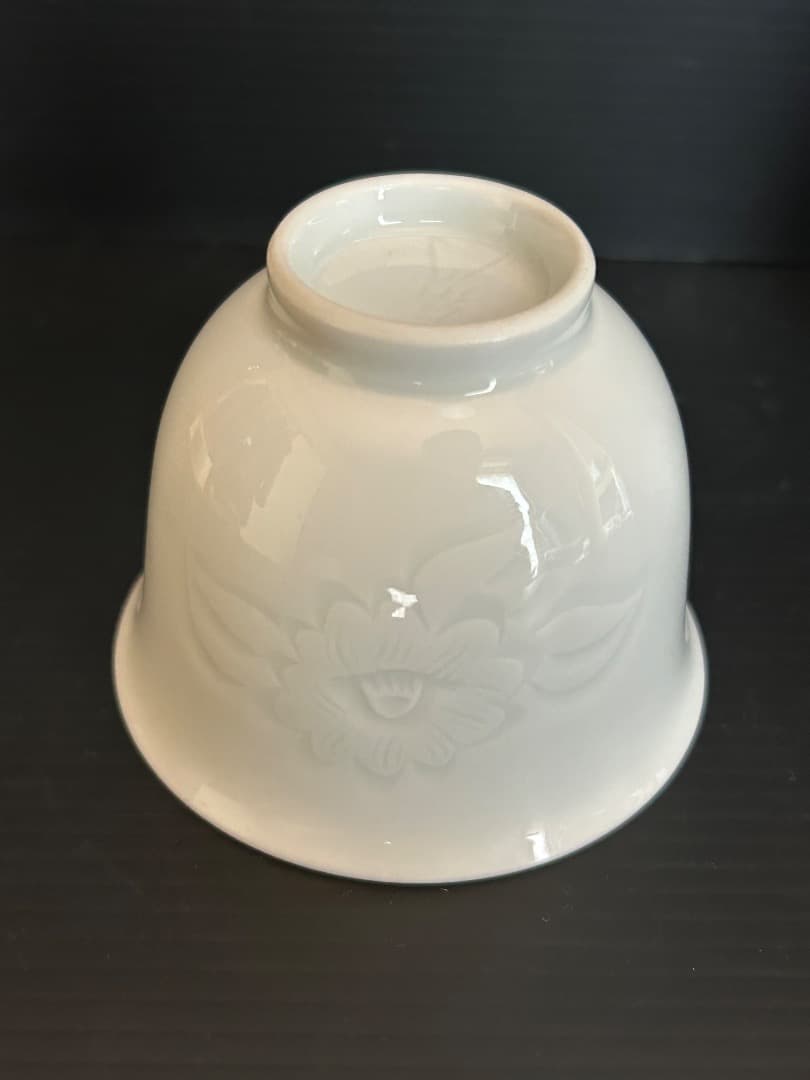 白磁湯呑 ５客セット (奥川俊右衛門 作)