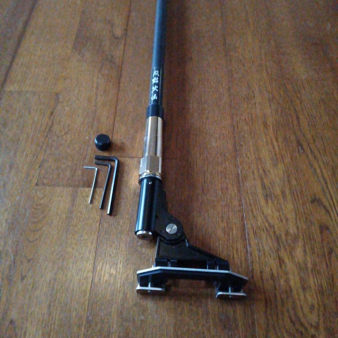 国産パイオニアパーソナルアンテナタイプ・取り付基台風林火山黒色