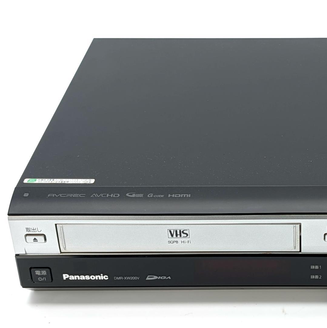Panasonic DMR-XW200V DVD/VHSレコーダー 250GB