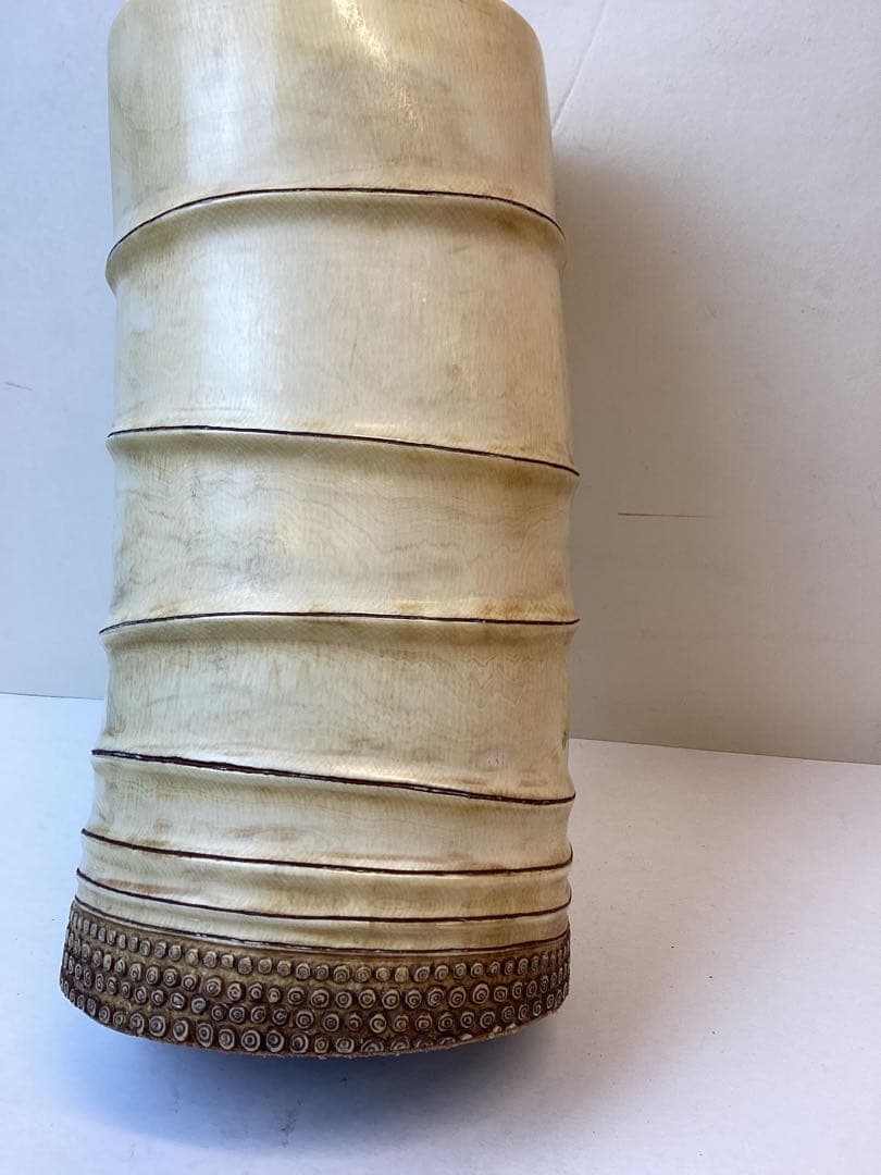［珍品］極上 笔筒 花器 ￼置物　高さ26cm 重さ1550g 送料込み