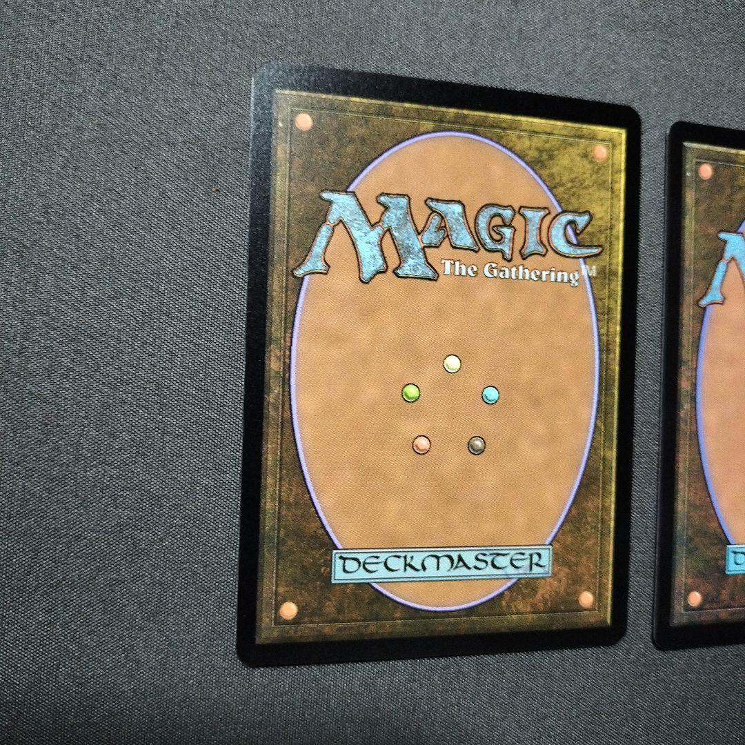 記憶の欠落　直筆　ノーマル　FOIL　２枚組　MTG サインド　日本画　STX