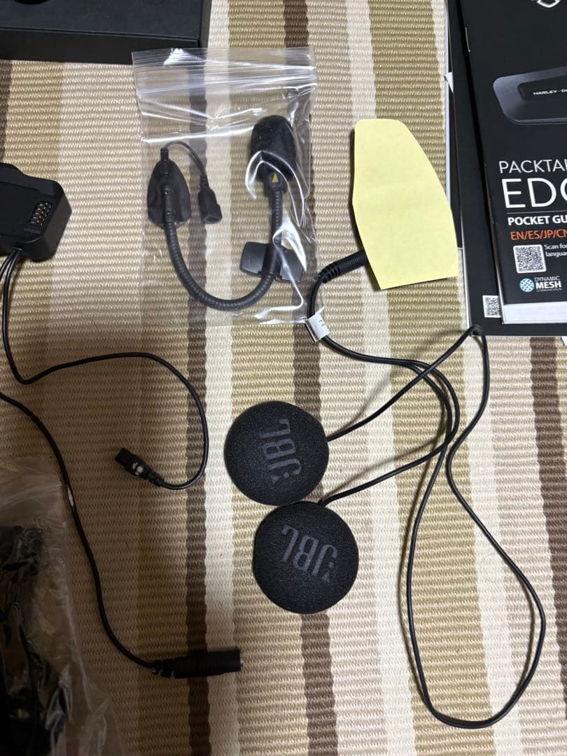 [美品]cardo PACKTALK EDGE インカム ハーレーダビッドソン