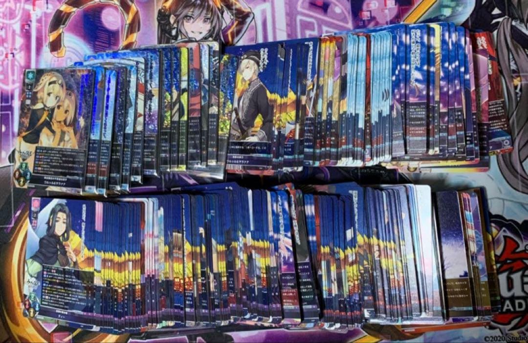 lycee アクアプラス　SR,R,U,C boxプロモ　4コン　スリーブ付き