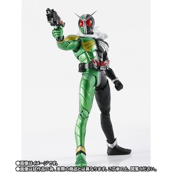S.H.Figuarts （真骨彫製法）仮面ライダーW サイクロンスカル×1