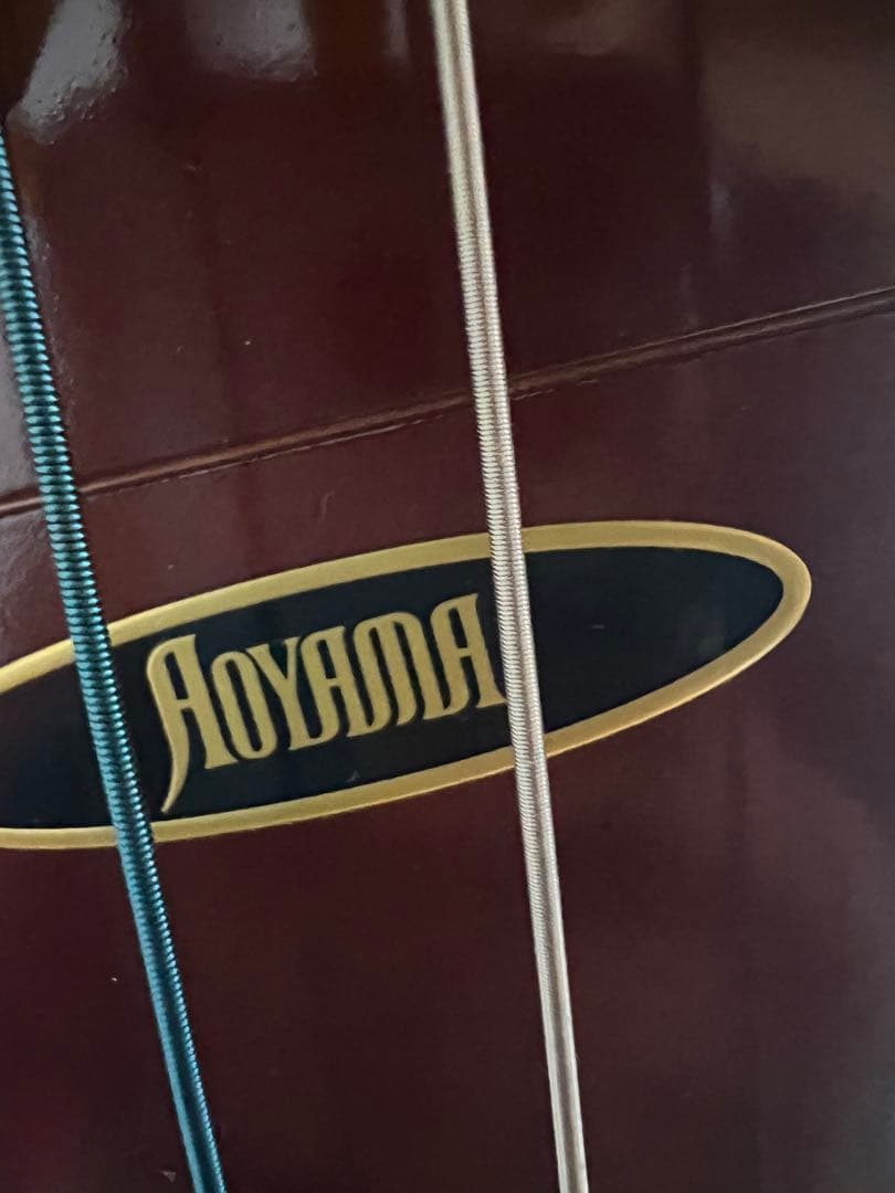 ramu　青山 AOYAMA ダークブラウン 34弦ハープ 130DB