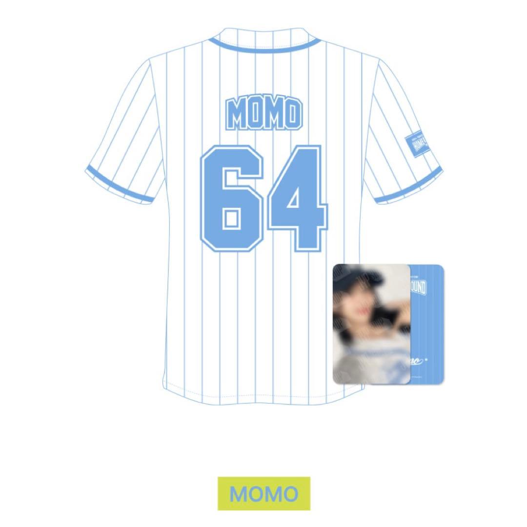 【美品】TWICE  9ROUND トレカ付きユニフォーム モモ