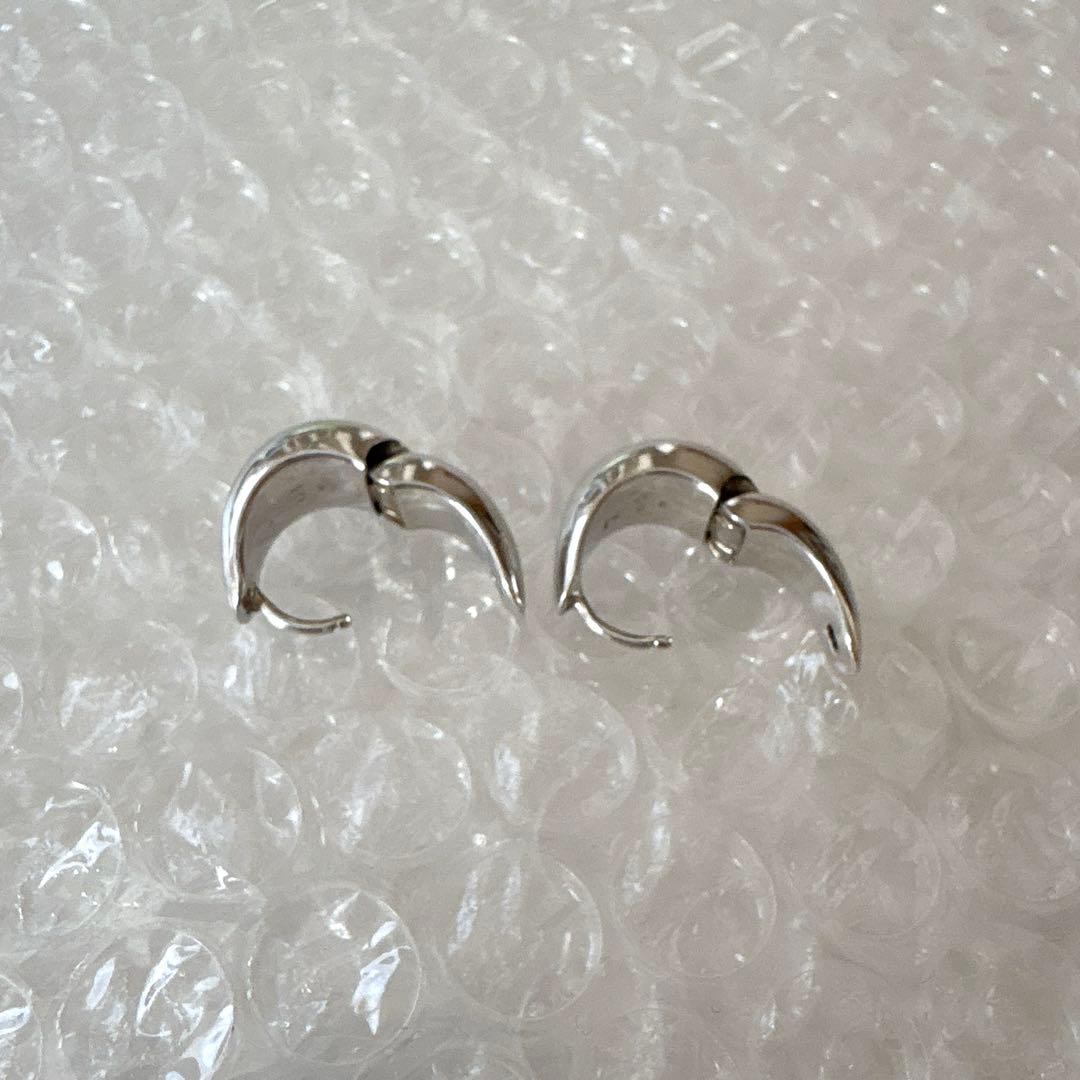 TOMWOOD トムウッド シルバー アイスフープピアス　small