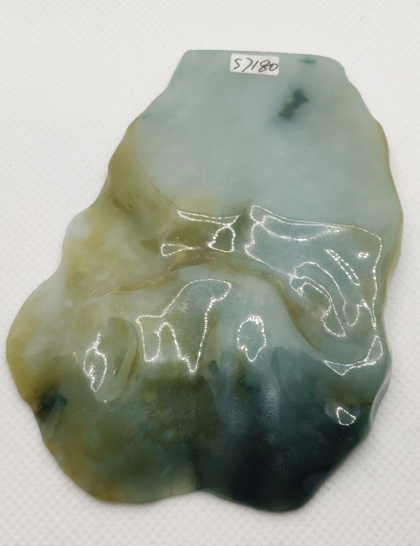 【貴重】氷翡翠(高透過度)のルース(125ｇ)