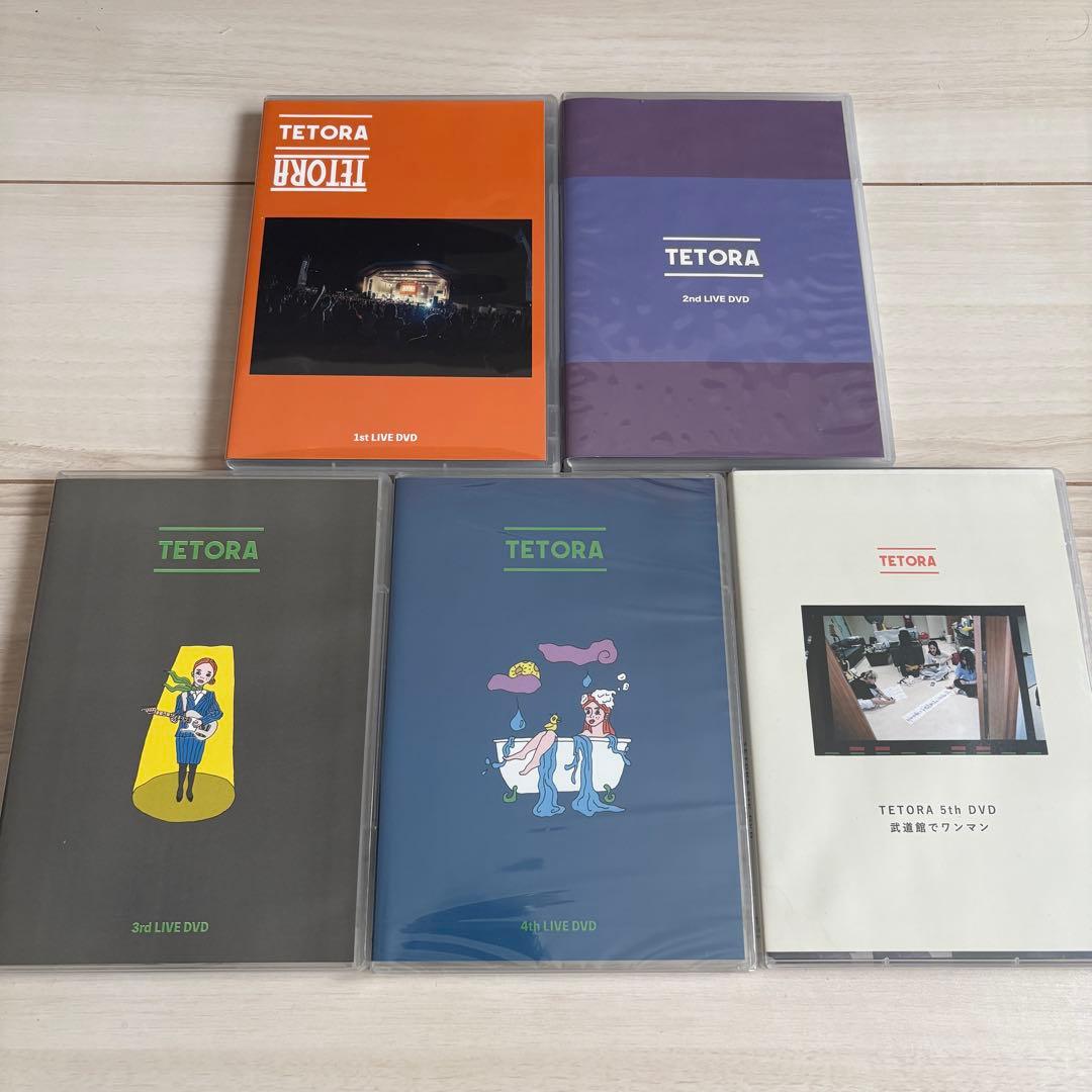 TETORA DVD 1st〜5th 5点セット