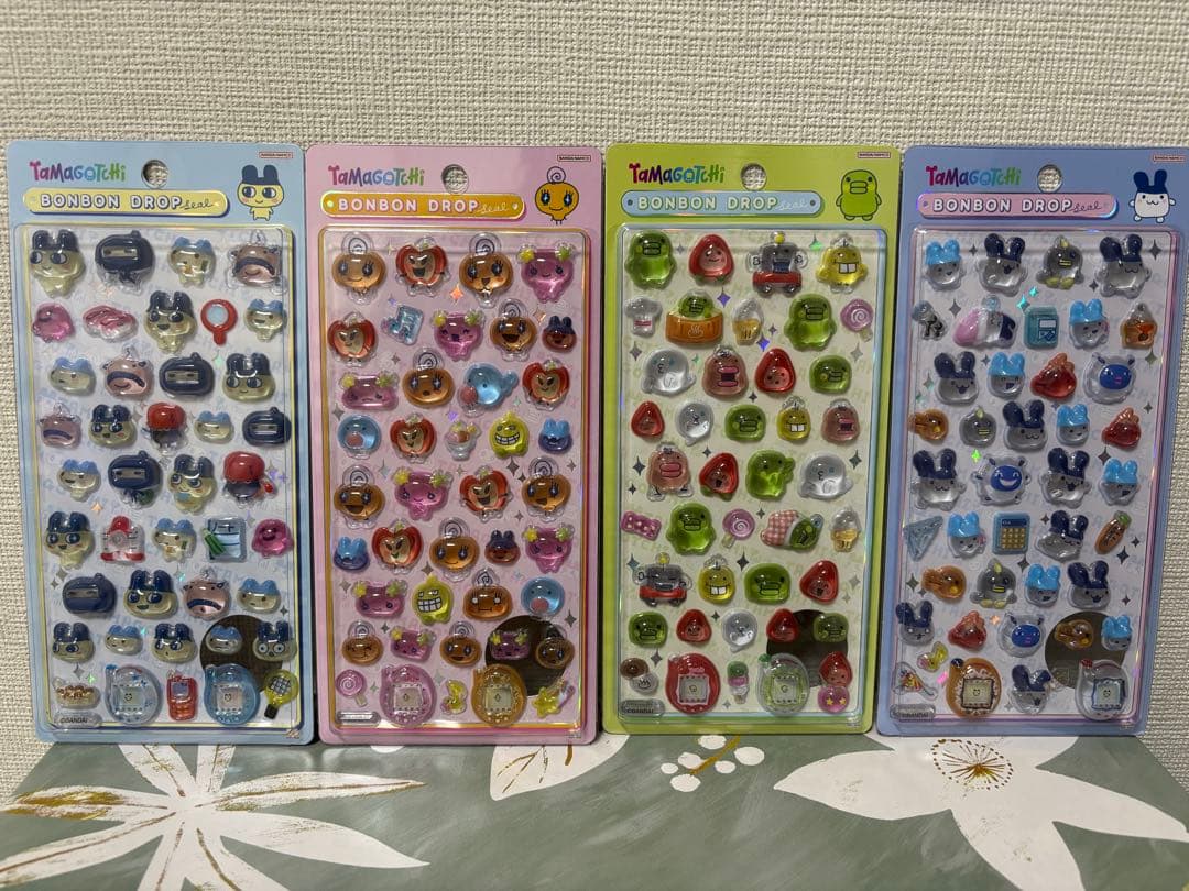 【即日発送】たまごっち ボンボンドロップシール 4点セット