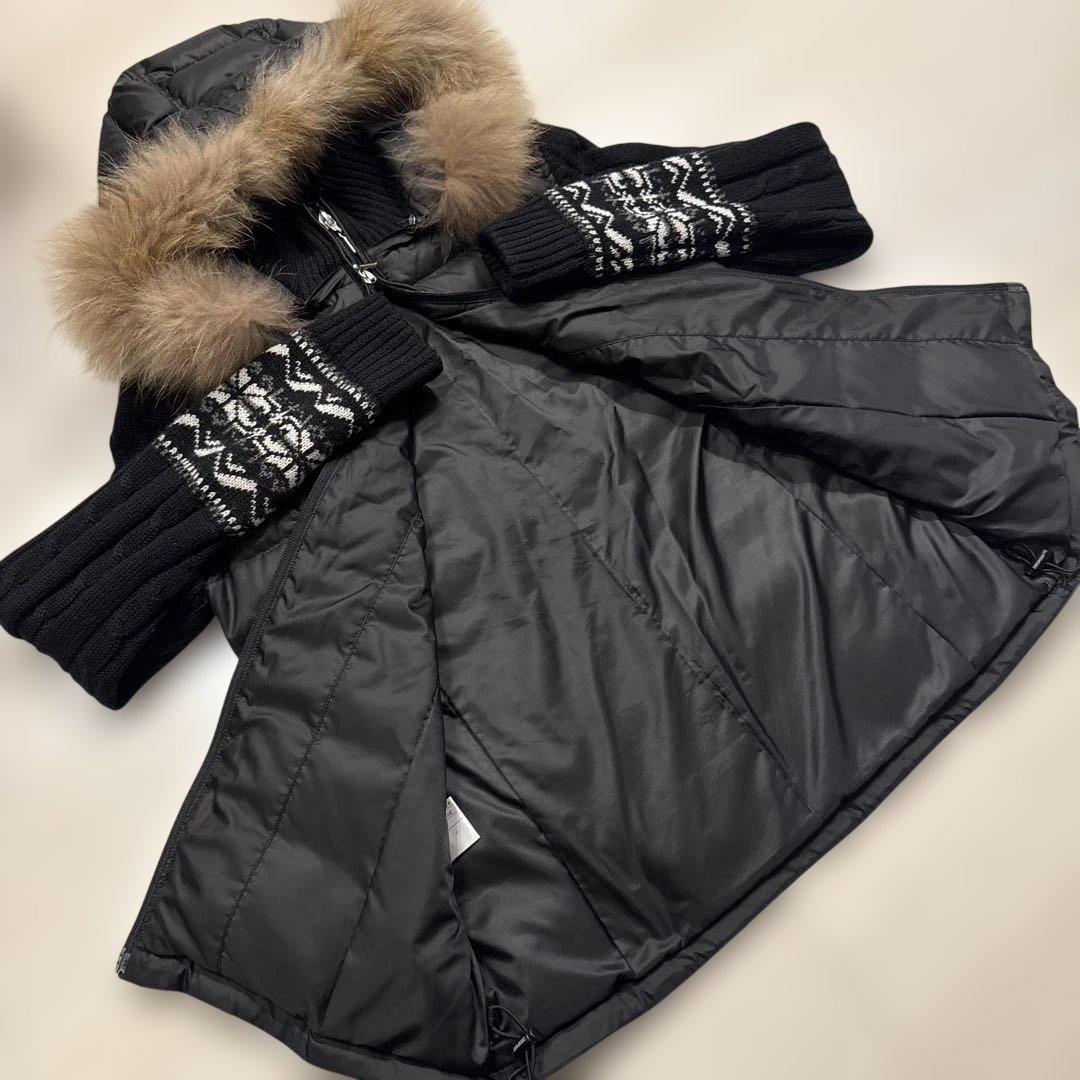 23区SPORT ニジュウサンクスポーツ　レディース　ニットドッキングダウン　M