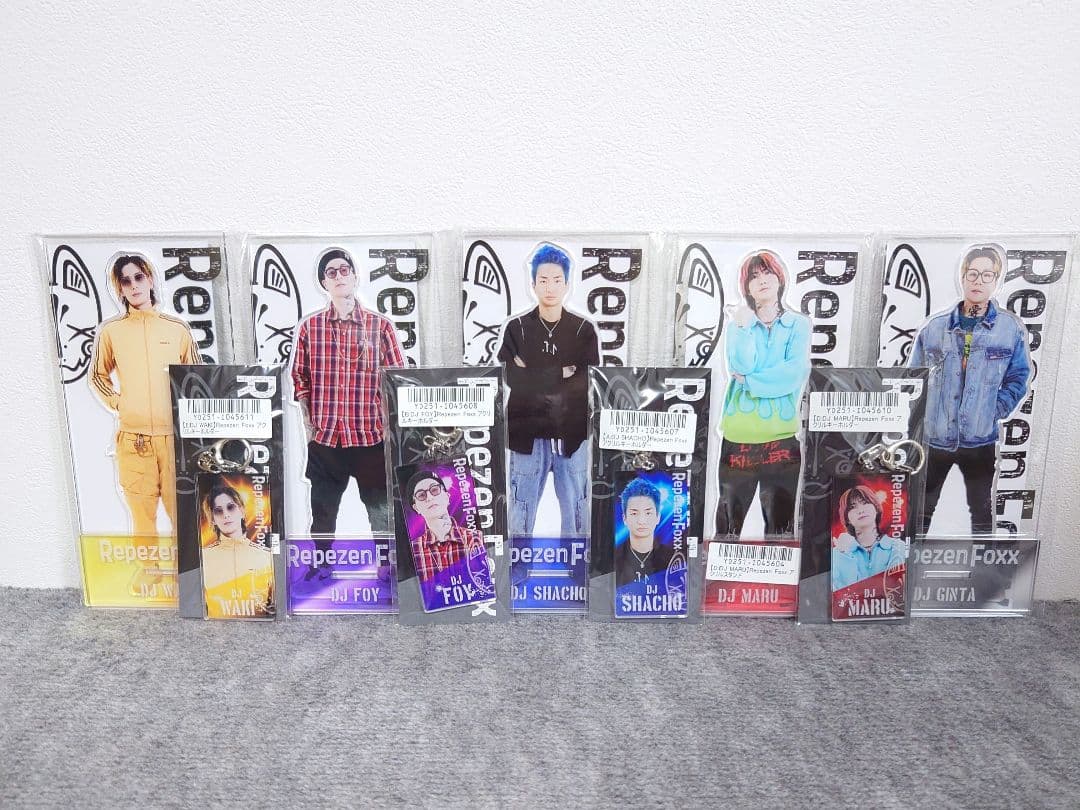 クレマス限定　レペゼンフォックス　アクリルスタンド　アクリルキーホルダー