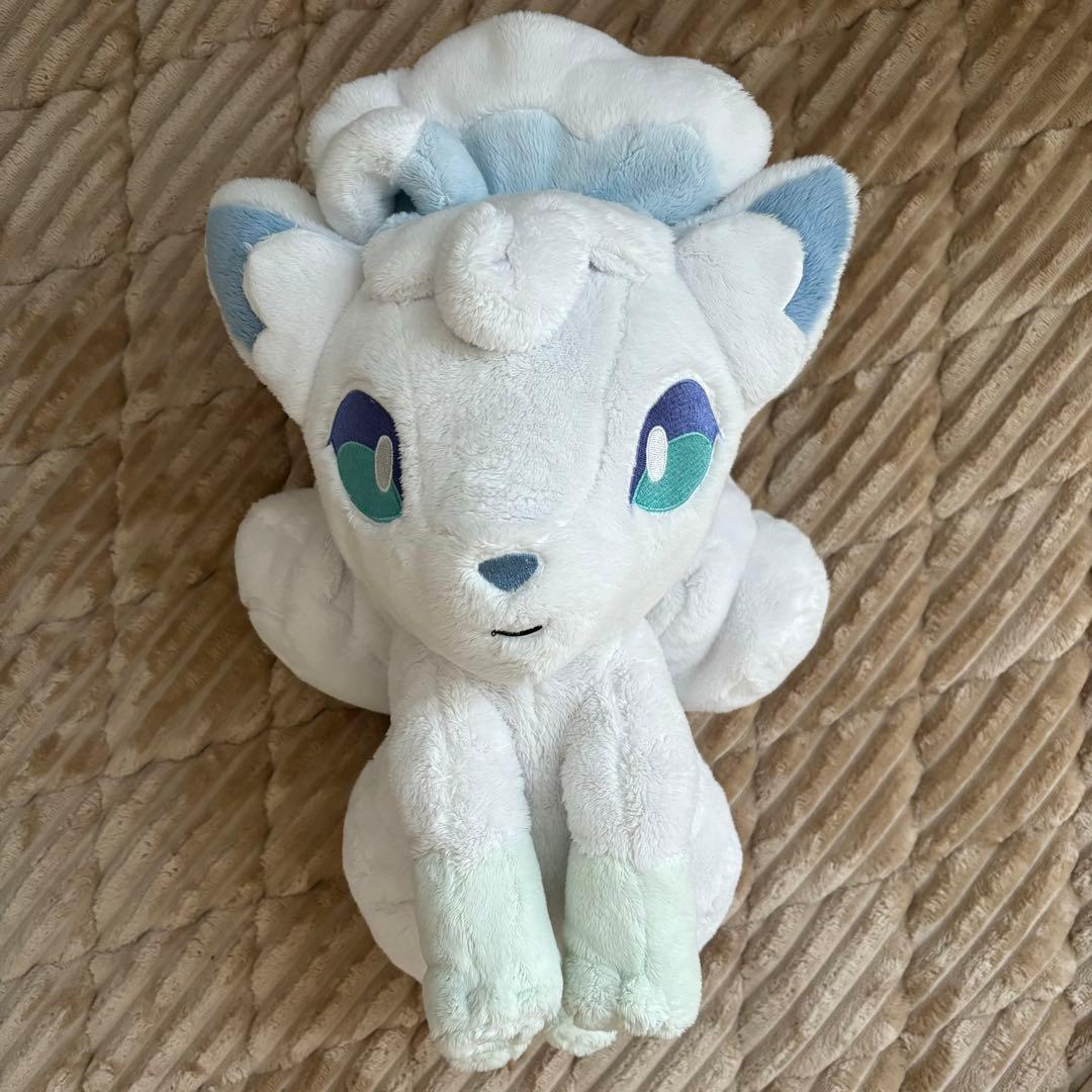 ポケモン　ぬいぐるみ　アローラロコン　リーリエのシロン　等身大