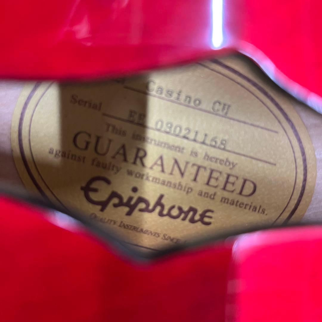 【11011】 Epiphone by Gibson Casino セミアコ