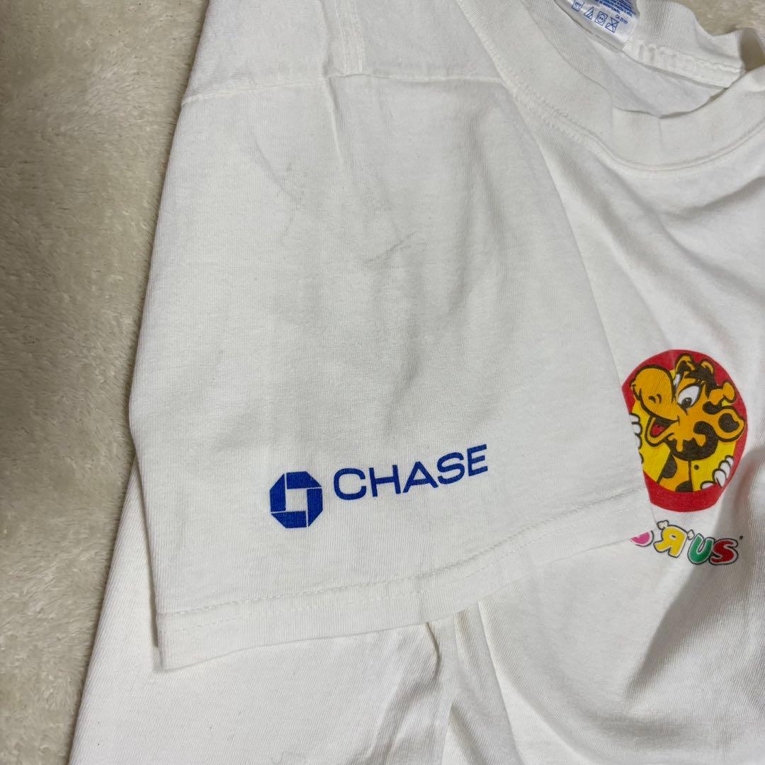 古着 90s TOYSRUS トイザらス CHASE 企業コラボ Tシャツ XL