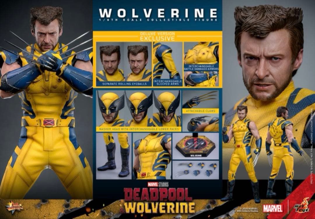 【新品未開封】ホットトイズ ウルヴァリン ボーナスアクセサリー付き