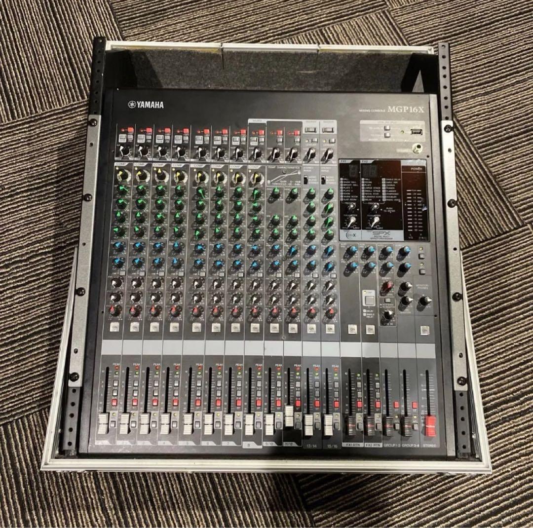 YAMAHA ミキサー　MGP16X ヤマハ　アナログミキサー　ハードケース付き