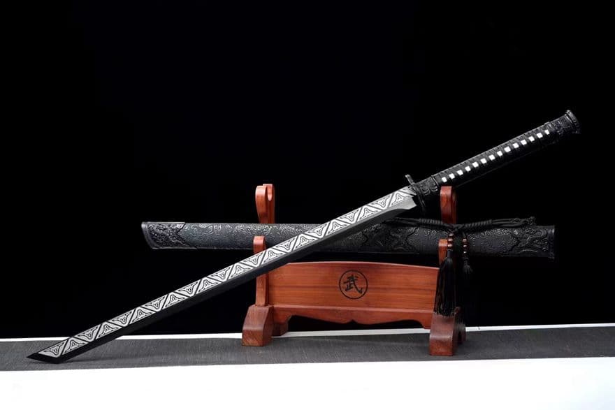 武具　刀装具　日本刀　模造刀 横刀 直刀 竜戦刃